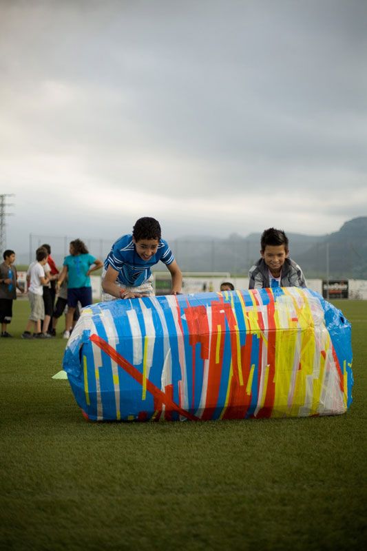 Rugby i creativitat. ©Xavier Gil